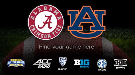 alabama auburn sirius radio|auburn football on radio live.